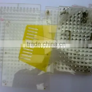 Light Weight!187 Holes Manual Capsule Filling Machine With Tamping Tool 100pcs/time Size 1# thumbnail-1