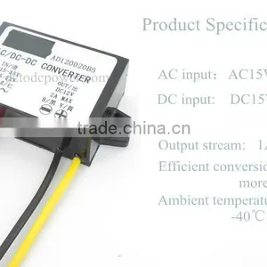 AC24V Turn DC12V24 36V Turn 12VAC-DC Power Converter Monitors 36V 12V Step-down Power Transfer thumbnail-1