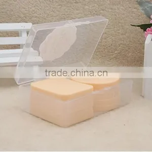 2016 New Factory Wholesale Round and Polygon Shape Latex-free Cosmetic Sponge Powder Puff thumbnail-2