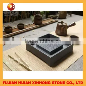 Hollow Out Drainage Black Tea Tray thumbnail-1