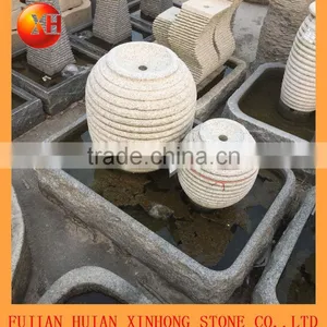 Dancing Stone Water Fountain With Ball thumbnail-2