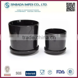 P1310NG Ceramic Bright Color Cheap Garden Pots For Flower&Plant thumbnail-2