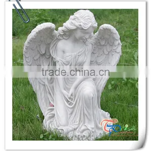 Modern Outdoor Large Garden Decor Resin Ornament Angel Figurine thumbnail-1