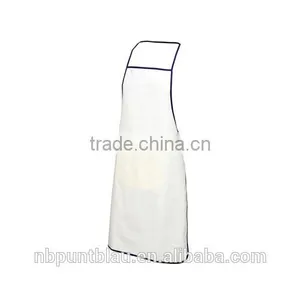 Natual Color Apron With Front Pocket as Promotion thumbnail-1