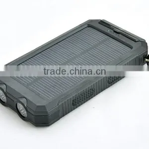 DUAL USB SOLAR CHARGER W/LED LIGHT, thumbnail-1