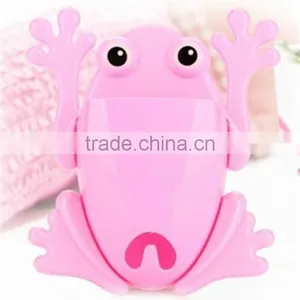 N193 Wall Mounted Bathroom Kids Toothbrush Cup Lovely Plastic Toothbrush Holder thumbnail-3