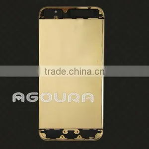 Hot Selling Luxury Case 24ct Real Gold Housing for Iphone 5,gold Housing for Iphone 5,for Iphone 5 Luxury Housing thumbnail-1