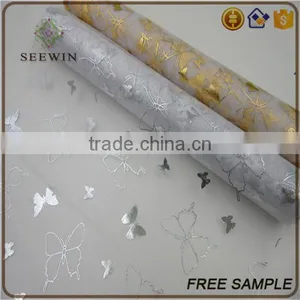 New Led Kind of Wire Silk Organza Tulle Fabric thumbnail-5