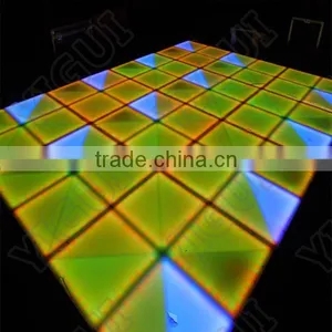 CE,RoHS Certification and RGB Emitting Color 3D Led Dance Floor thumbnail-5