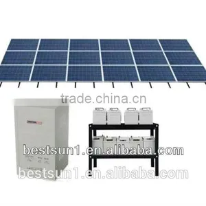 Solar Power System With Battery 3000w thumbnail-1