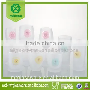 2016newes Top Grade Mask Detal Paper Transfer Series Wine Galss Set thumbnail-1