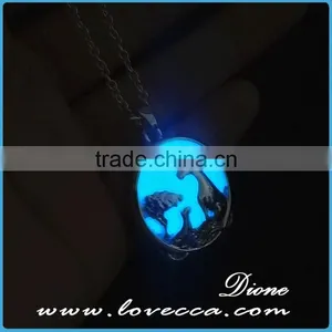Luminous Lady Necklace Jewelry Cheap Glow in the Dark Cross Necklaces thumbnail-3
