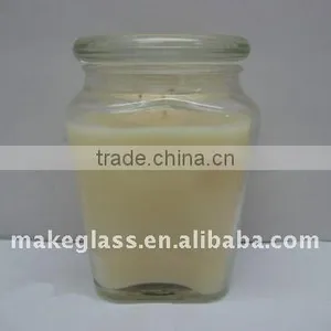 Square Glass Jar for Candle/glass Candle Container thumbnail-1