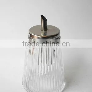Kitchenware Glass Condiment Flavour Container With Tube Cap thumbnail-3