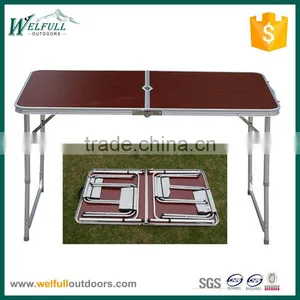 Outdoor Adjustable Height Folding Table and Chairs for Picnic, Party, Camping thumbnail-1