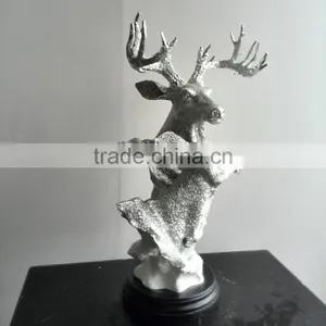 Polyresin Reindeer Sculpture Home Decoration thumbnail-3