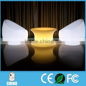 Plastic Bar Furniture Led Chair Lighted Glowing Led Chair Sofa thumbnail-3