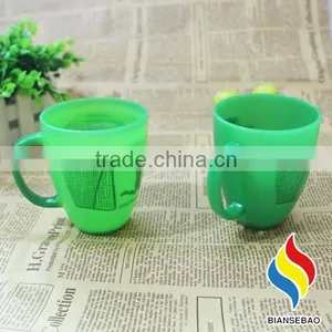 280ml Plastic Color Changing Plastic Mugs With Handles thumbnail-2