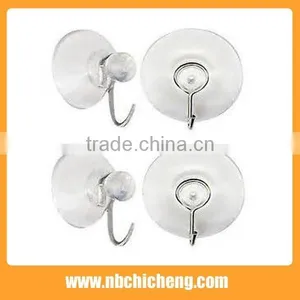 12pcs Plastic Bathroom Suction Cup Hoop thumbnail-3