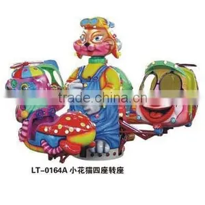 Kid's Carousel Playground Equipment Eletric Carousel Merry go Round thumbnail-1