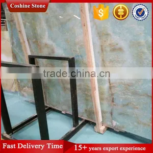 White Blue Onyx Slab Stone thumbnail-3