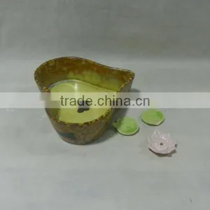 Heart Shape Ceramic Dog Bowl thumbnail-1