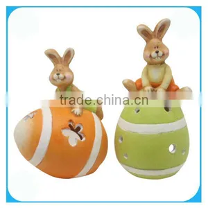 Easter Decorative Rabbit on the Easter Egg thumbnail-1