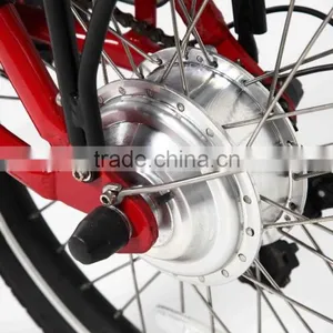 High Quality 20inch Electric Bicycle for Girls Folding Electric Bike With Lithium Battery thumbnail-4