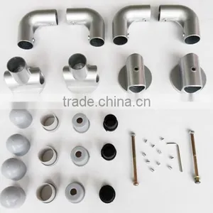 Aluminum Alloy Joint ,25 mm Round Pipe Tube Connect Joint ,clothes-horse Clamp Clip Accessories thumbnail-2