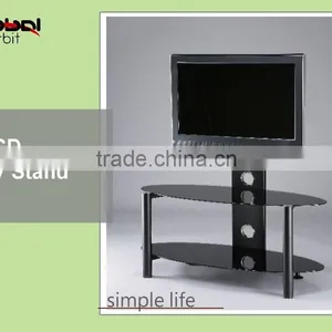 Sale Furniture Storage Shelf Rack Glass TV Table Stand Furniture thumbnail-6