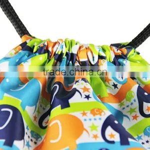 Promotional New Recycle Factory Drawstring Nylon Sack Pack thumbnail-4
