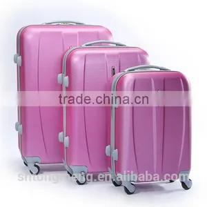 ABS Hardside Travel Trolley Promotional Wholesale Luggage Suitcase Set thumbnail-1