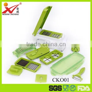 CKO01- Amazon Hot Sale 12 Pcs Multi-fuction Plastic Fruit&vegetable Peeler thumbnail-1