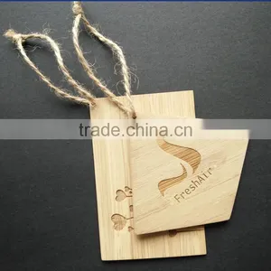 Custom Fashion Design Bamboo Garment Hang Tag & Label thumbnail-2