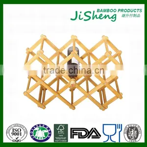 Wholesale 2016 New Style Bamboo Wine Rack thumbnail-1