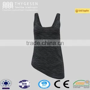 Hot 2016 Women Polyester Quick Dry Loose Sexy Stringer Tank Top thumbnail-1
