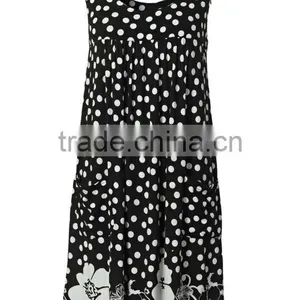 Ladies Jersey Pinafore Fashion Jersey Dress Viscose Dress thumbnail-1