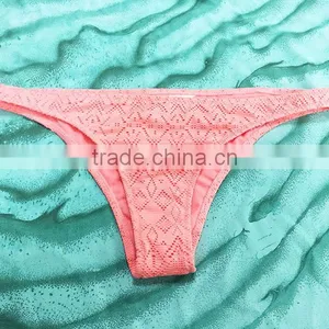 Hot Sale Swimsuit High Quality Crochet Fabric Girls Glamour Sexy Bikini thumbnail-4