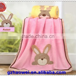 Soft Crimping Baby Fleece Blanket thumbnail-1