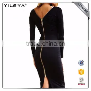 New Style Sexy Zipper Dresses,back Zipper Dress,sex Lady Dress thumbnail-4
