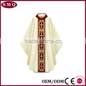 NEW GOLD BROCADE COPE VESTMENT CHASUBLE Forfather thumbnail-5