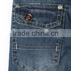 High Quality Multi Pocket Organ Bag Style Embroidery Patch 100% Cotton Oem Baggy Jeans for Children thumbnail-3