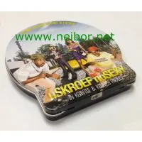 Кожаная коробка для CD/DVD, металлическая коробка для CD/DVD thumbnail-1