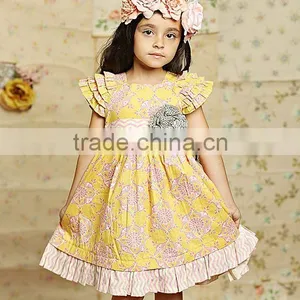2017 Mustard Pie Remake Girls Dress Summer Kids Clothing thumbnail-5