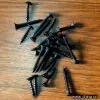 Black Round Cap Nail thumbnail-1