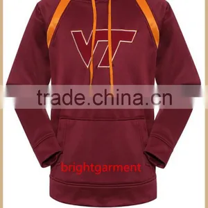 OEM Men Simple Applique Embroidered Hoodie No-zipper Hoodie Cheap Hoodie thumbnail-1