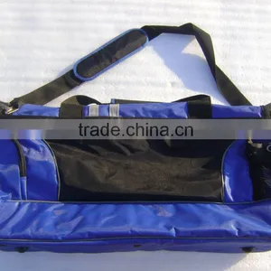 Unisex Nylon Gym Handbag Shoulder Satchel Bag Outdoor Sport Barrel Bucket Travel thumbnail-6