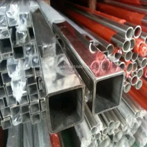 CE,ISO Certification and Welded,Seamless Type Satin Finish Stainless Steel Square Pipe thumbnail-1