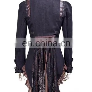 Steampunk Style Swallow Tail Jacket thumbnail-2
