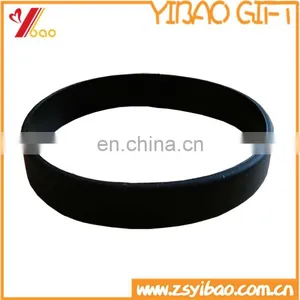 2017 Custom Cheap Debossed / Embossed / Print Fashion Sport Black Silicone Bracelets thumbnail-5